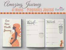41 Week Amazing Journey Printable Pregnancy Journal