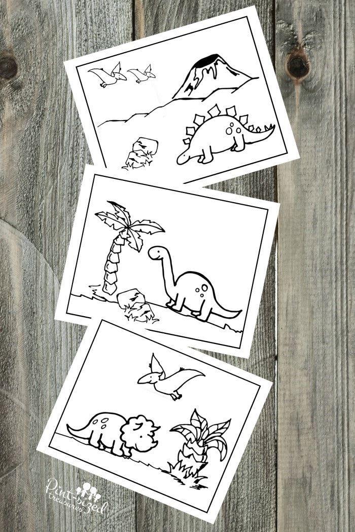 Dinosaur Printable Paper